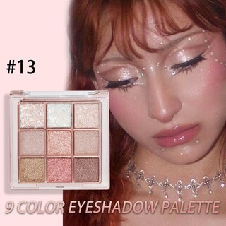 Foto 3 | Foto 3 | Paleta De Sombras De Ojos Cakaila 9 Colors Glitter Shimmer Makeup - Venta Internacional.