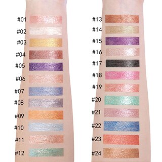 Foto 4 | Foto 4 | Set De Sombras De Ojos Liquid Shimmery Glitter Evpct 18# Pink - Venta Internacional.