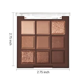 Foto 7 | Foto 7 | Paleta De Sombras De Ojos Cakaila Neutral Nude Brown Para Ojos Marrones - Venta Internacional.