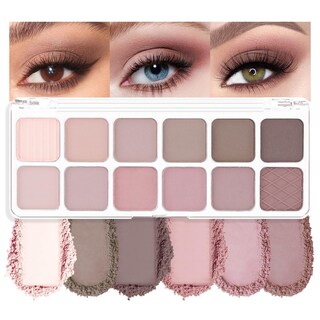 Foto 1 | Foto 1 | Paleta De Sombras De Ojos Amy's Diary, 12 Colores, Rosa Claro Y Morado - Venta Internacional.