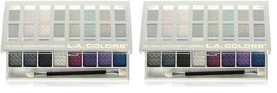 Foto 1 | Foto 1 | Paleta De Sombras De Ojos L.a. Colors Smokin' 16 Colores En Polvo De 27 Ml - Venta Internacional.