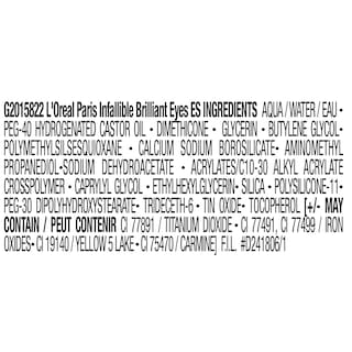 Foto 5 | Foto 5 | Sombra De Ojos L'oreal Paris Brilliant Eyes Shimmer Bronze, 3 Ml - Venta Internacional.