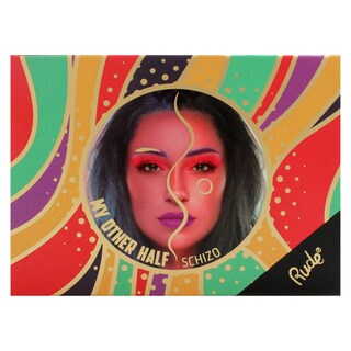 Foto 5 | Foto 5 | Paleta Facial Rude Cosmetics My Other Half Duo Shade Schizo - Venta Internacional.