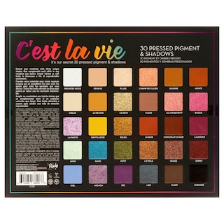 Foto 6 | Foto 6 | Paleta De Sombras De Ojos Rude Cosmetics Cest La Vie 30 Colores - Venta Internacional.