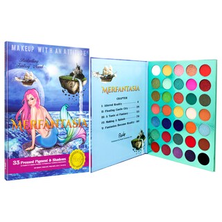 Foto 3 | Foto 3 | Paleta De Sombras De Ojos Rude Cosmetics Merfantasia 35 Colores Veganos - Venta Internacional.