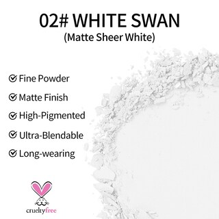 Foto 3 | Foto 3 | Paleta De Sombras De Ojos Erinde Single White Matte Vegan 02# - Venta Internacional.