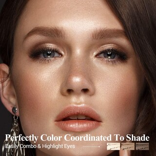 Foto 3 | Foto 3 | Juego De 6 Barras De Sombra De Ojos Luxaza Metallic Neutral & Brown - Venta Internacional.