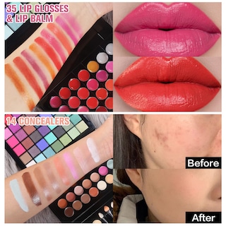Foto 4 | Foto 4 | Kit De Maquillaje Morneca 177 Colores Con Espejo Para Mujeres Y Niñas - Venta Internacional.