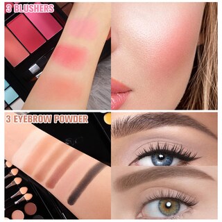 Foto 5 | Foto 5 | Kit De Maquillaje Morneca 177 Colores Con Espejo Para Mujeres Y Niñas - Venta Internacional.