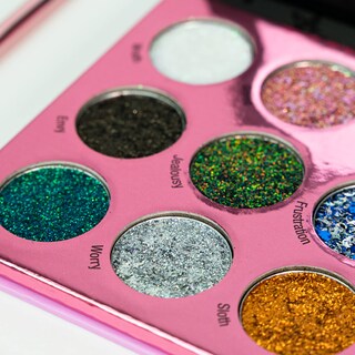 Foto 3 | Foto 3 | Paleta Con Purpurina Rude Cosmetics Sin Of Glittony Para Mujer - Venta Internacional.