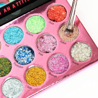 Foto 4 | Foto 4 | Paleta Con Purpurina Rude Cosmetics Sin Of Glittony Para Mujer - Venta Internacional.