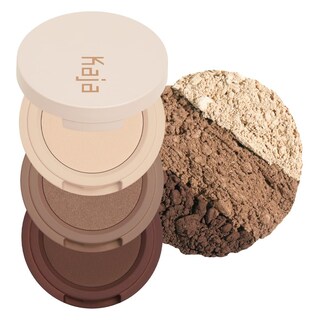 Foto 1 | Foto 1 | Trio De Sombras De Ojos Kaja Beauty Bento Collection En Tonos Neutros - Venta Internacional.