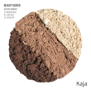 Foto 2 | Foto 2 | Trio De Sombras De Ojos Kaja Beauty Bento Collection En Tonos Neutros - Venta Internacional.