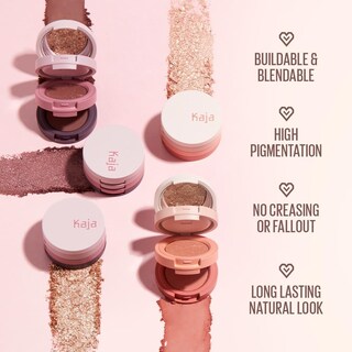 Foto 3 | Foto 3 | Trio De Sombras De Ojos Kaja Beauty Bento Collection En Tonos Neutros - Venta Internacional.