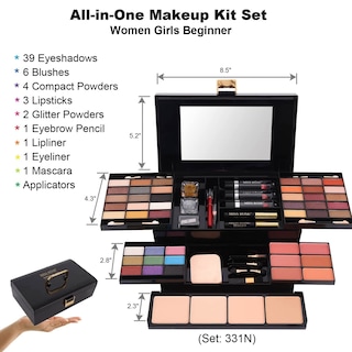 Foto 2 | Foto 2 | Paleta De Maquillaje Miss Rose M 58 Color Con Kit Completo 331n Para Mujer - Venta Internacional.