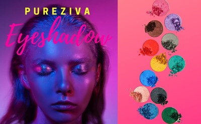 Foto 3 | Foto 3 | Sombra De Ojos Pure Ziva Mardi Gras Shimmering Purple Vegan - Venta Internacional.