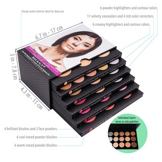 Foto 4 | Foto 4 | Paleta De Maquillaje Shany The Mini Masterpiece 6 Layers - Venta Internacional.