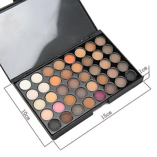 Foto 2 | Foto 2 | Paleta De Sombras De Ojos Huoguo Shimmer Waterproof 40 Colores - Venta Internacional.