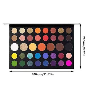 Foto 2 | Foto 2 | Paleta De Sombras De Ojos Huoguo Shimmer 39 Colors Glitter - Venta Internacional.