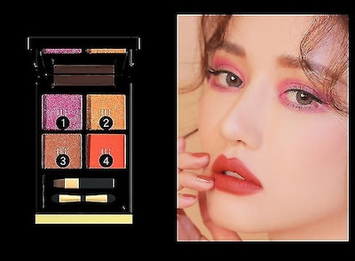 Foto 3 | Foto 3 | Paleta De Sombras De Ojos Huoguo Cold Wild De Alta Calidad 4 Colores - Venta Internacional.