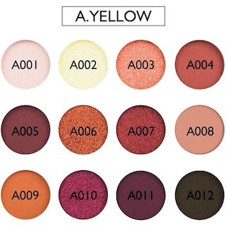 Foto 3 | Foto 3 | Paleta De Sombras De Ojos Huoguo 12 Colores Pearl Light Mate - Venta Internacional.
