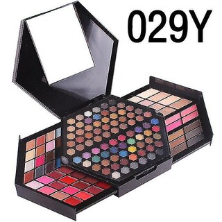 Foto 2 | Foto 2 | Set De Maquillaje Huoguo 130 Colores Sombra De Ojos Lápiz Labial Rubor + - Venta Internacional.