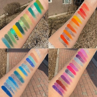 Foto 2 | Foto 2 | Paleta De Sombras De Ojos Huoguo 60 Colores Cosméticos Impermeables - Venta Internacional.