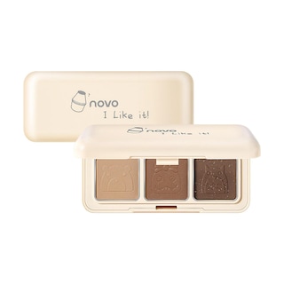 Foto 1 | Foto 1 | Paleta De Sombras De Ojos Huoguo Milk Cu Be Sugar 3 Colores Mate - Venta Internacional.