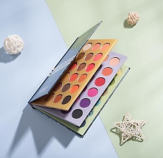 Foto 1 | Foto 1 | Paleta De Sombras De Ojos Huoguo 72 Colorshade Con Purpurina Y Brillo - Venta Internacional.