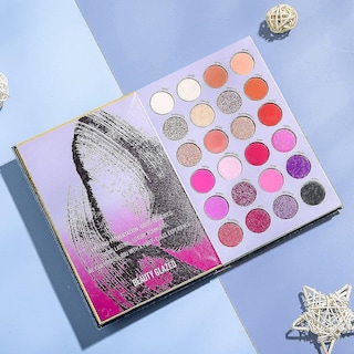 Foto 2 | Foto 2 | Paleta De Sombras De Ojos Huoguo 72 Colorshade Con Purpurina Y Brillo - Venta Internacional.