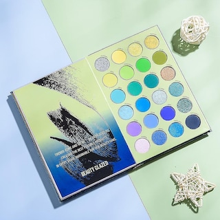 Foto 3 | Foto 3 | Paleta De Sombras De Ojos Huoguo 72 Colorshade Con Purpurina Y Brillo - Venta Internacional.