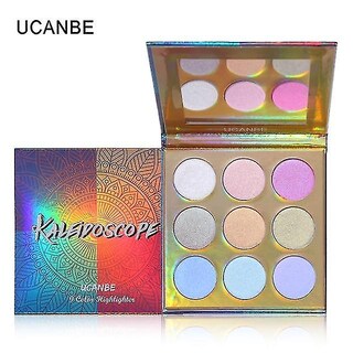 Foto 1 | Foto 1 | Paleta De Sombras De Ojos Huoguo Duochrome Laser Polarizada 9x2.5g - Venta Internacional.