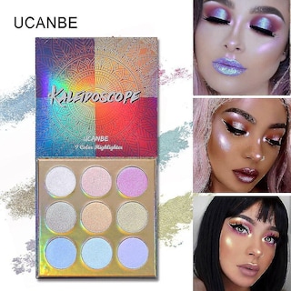 Foto 2 | Foto 2 | Paleta De Sombras De Ojos Huoguo Duochrome Laser Polarizada 9x2.5g - Venta Internacional.