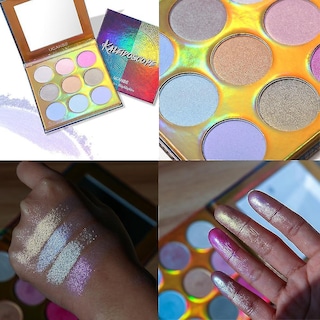 Foto 3 | Foto 3 | Paleta De Sombras De Ojos Huoguo Duochrome Laser Polarizada 9x2.5g - Venta Internacional.