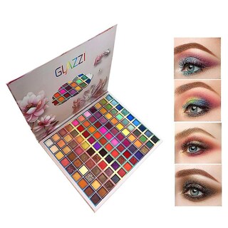 Foto 4 | Foto 4 | Paleta De Sombras De Ojos Huoguo 99 Colores Holográfica Brillante Mate - Venta Internacional.