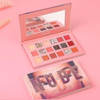 Foto 3 | Foto 3 | Paleta De Sombras De Ojos Huoguo Beauty Glitter Waterproof 18 Colores - Venta Internacional.