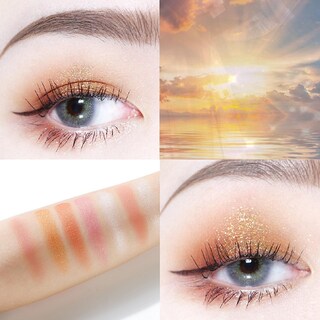 Foto 2 | Foto 2 | Paleta De Sombras De Ojos Huoguo Silky Powder Color Natural 16 6 G - Venta Internacional.