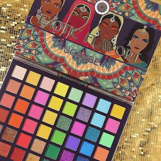 Foto 4 | Foto 4 | Paleta De Sombras De Ojos Huoguo  48 Colores  Sabores Exóticos Con Purpurina - Venta Internacional.