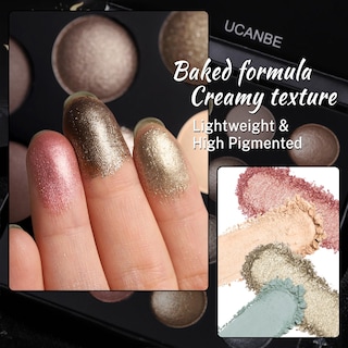 Foto 4 | Foto 4 | Paleta De Sombras De Ojos Ucanbe Baked Hidden Gems 16 Colores - Venta Internacional.