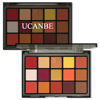Foto 1 | Foto 1 | Paleta De Sombras De Ojos Ucanbe Orange 15 Colores Shimmer Matte - Venta Internacional.