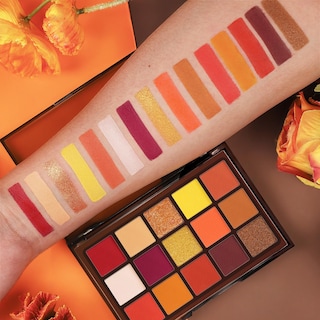 Foto 4 | Foto 4 | Paleta De Sombras De Ojos Ucanbe Orange 15 Colores Shimmer Matte - Venta Internacional.