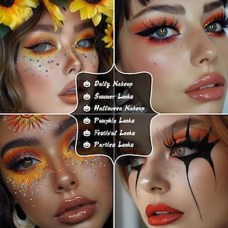 Foto 5 | Foto 5 | Paleta De Sombras De Ojos Ucanbe Orange 15 Colores Shimmer Matte - Venta Internacional.