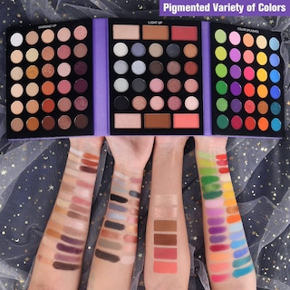 Foto 2 | Foto 2 | Set De Maquillaje Ucanbe Paleta De Sombras De Ojos Con 15 Pinceles 86 Colores - Venta Internacional.