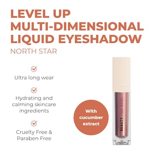 Foto 2 | Foto 2 | Sombra De Ojos Líquida Beauty For Real Level Up North Star 4 Ml - Venta Internacional.