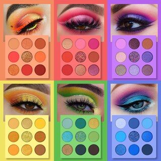 Foto 3 | Foto 3 | Set De Paleta De Sombras De Ojos Y Brochas De Maquillaje Ucanbe Splashy Cardies - Venta Internacional.