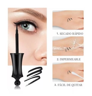 Foto 4 | Foto 4 | Pestañas Postizas Magnética Naturales con Delineador Belug 5 Pares color Negro