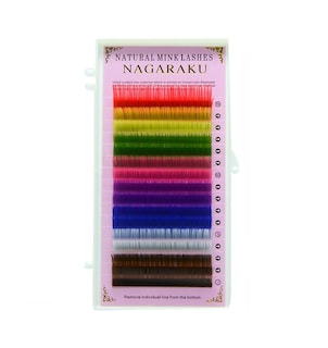 Foto 1 | Foto 1 | Blister De Pestañas Nagaraku De Colores Una Sola Medida