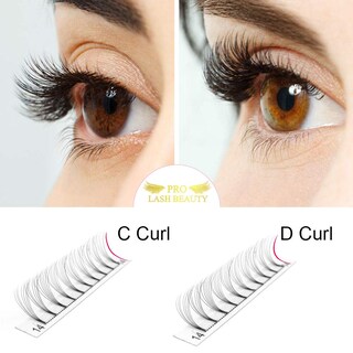 Foto 4 | Foto 4 | Extensiones De Pestañas Con Volumen Prefabricadas Pro Lashbeauty 7d-c 0.07 14 Mm - Venta Internacional.