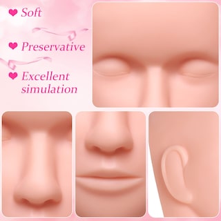 Foto 3 | Foto 3 | Cabeza De Maniquí Reginary De Silicona Y Plástico, Juego De 6 Piezas - Venta Internacional.
