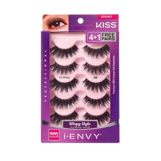 Foto 5 | Foto 5 | Eyelashes I-envy So Wispy, Paquete Múltiple, Natural, 5 Pares - Venta Internacional.